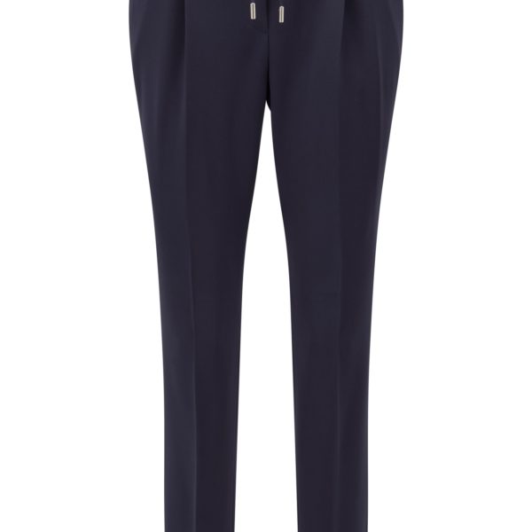 Pantalon Regular Fit en crêpe japonais infroissable, avec cordon de serrage – Hugo Boss