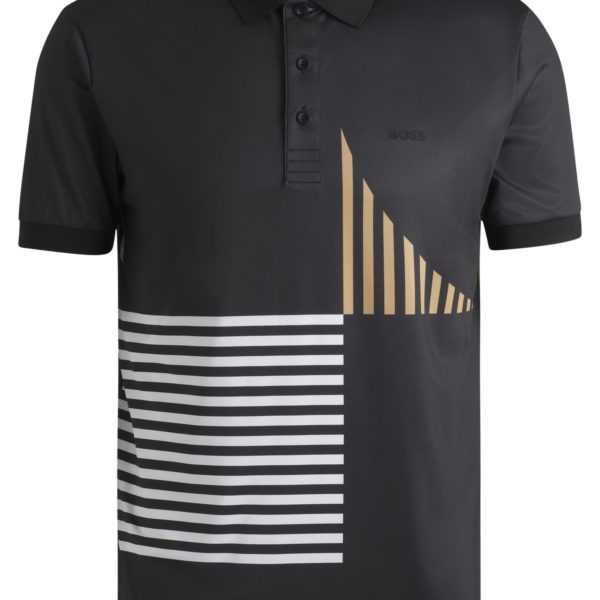 Hugo Boss Polo Paddy actif en jersey stretch à imprimé numérique
