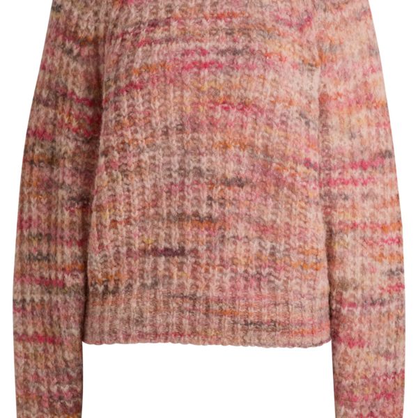 Pull Relaxed en alpaga mélangé multicolore – Hugo Boss