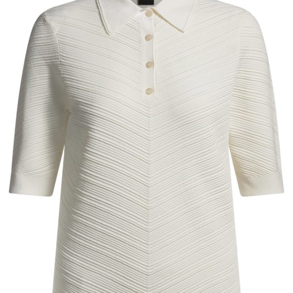 Pull structuré à col polo – Hugo Boss