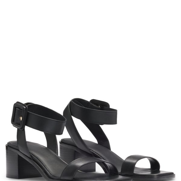 Sandales en cuir à talon bottier – Hugo Boss