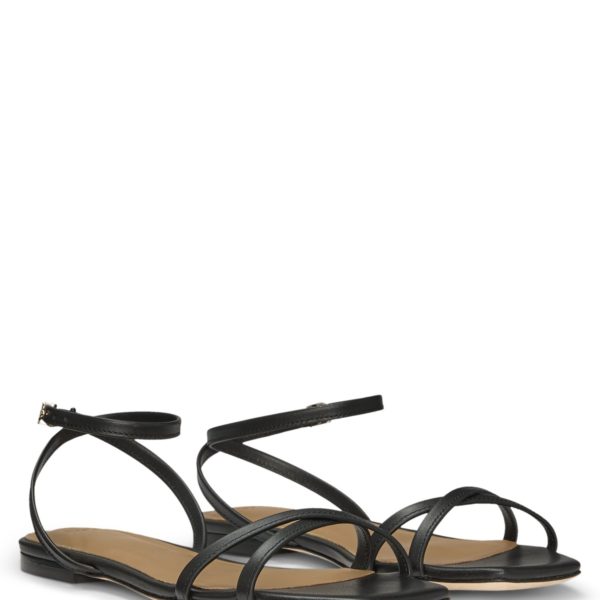 Sandales en cuir avec monogramme Double B – Hugo Boss