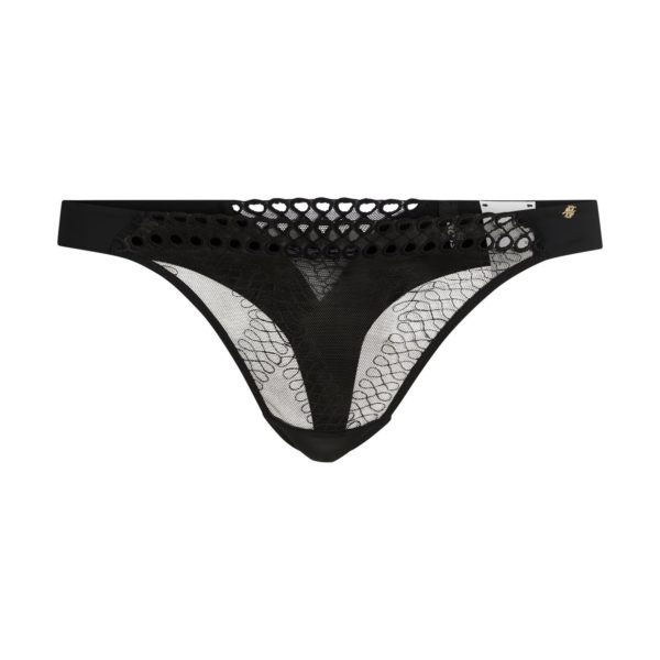 String à motif œillets avec monogramme Double B – Hugo Boss