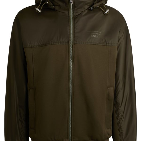 Hugo Boss Sweat à capuche Porsche x BOSS avec fermeture éclair à double curseur