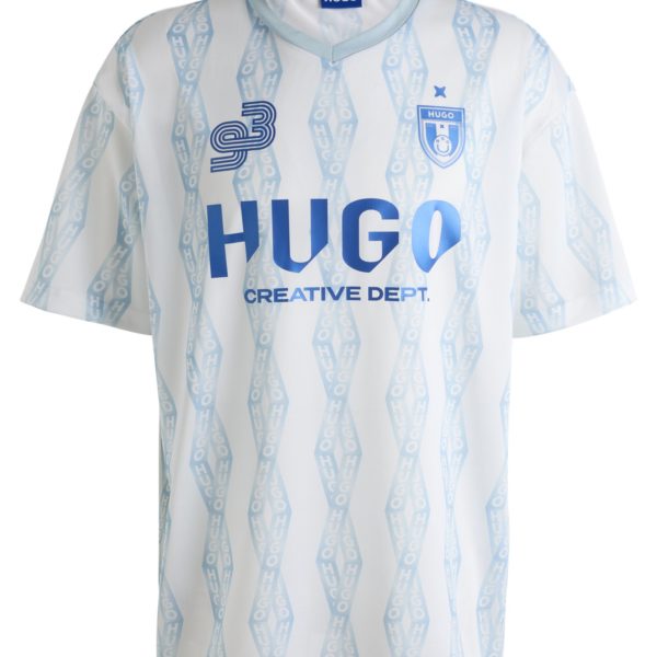 T-shirt Oversize à motif artistique inspiré du football – Hugo Boss