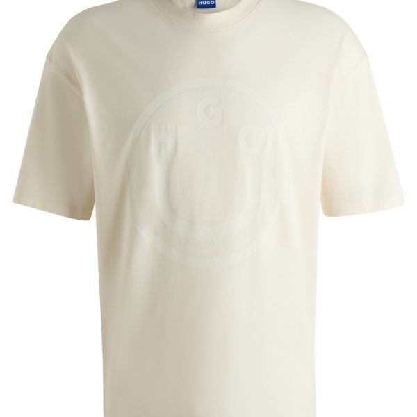 T-shirt Oversized Fit en coton avec logo de la nouvelle saison – Hugo Boss