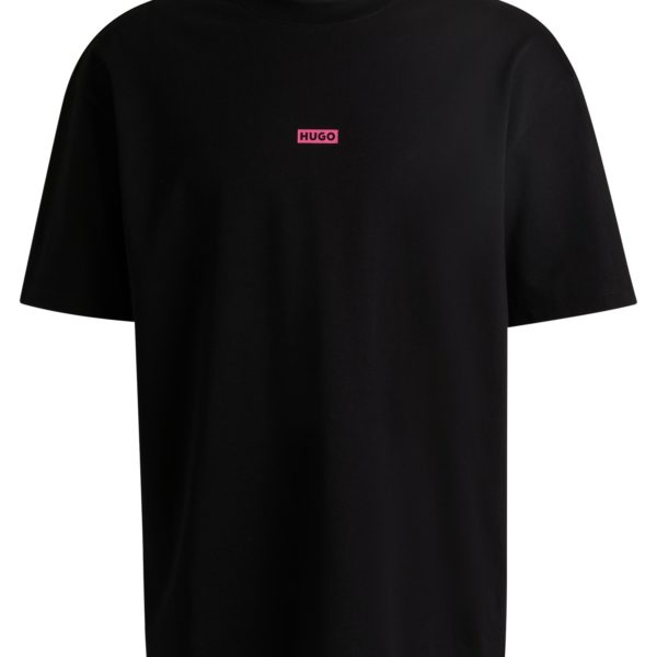 T-shirt en jersey de coton avec logo de la nouvelle saison – Hugo Boss