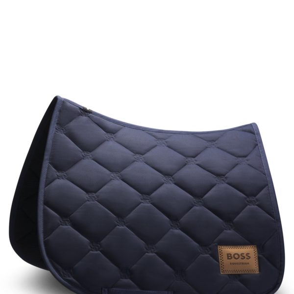 Tapis de selle d’équitation spécial dressage à monogrammes Double B – Hugo Boss