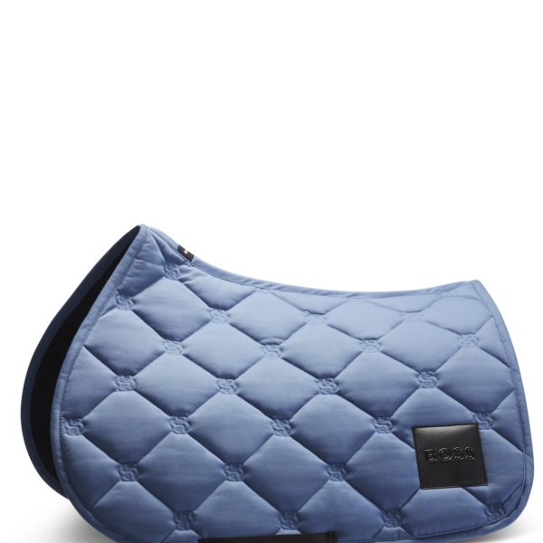Tapis de selle d’équitation spécial saut d’obstacle avec monogrammes Double B – Hugo Boss