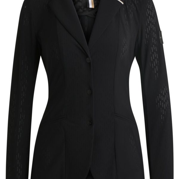 Veste de concours d’équitation en matière perforée – Hugo Boss