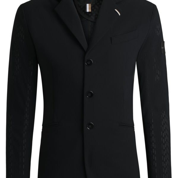 Veste de concours d’équitation en matière perforée – Hugo Boss