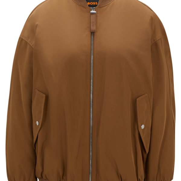 Veste déperlante avec tirette logotée – Hugo Boss