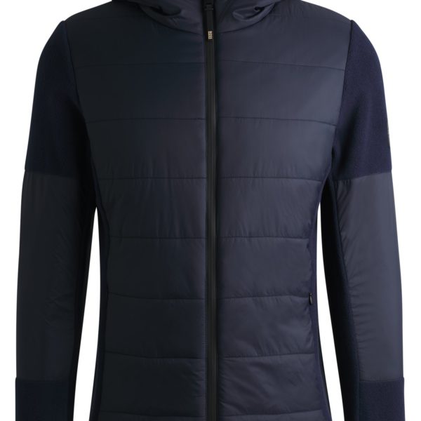 Veste d’équitation déperlante avec détails en polaire – Hugo Boss