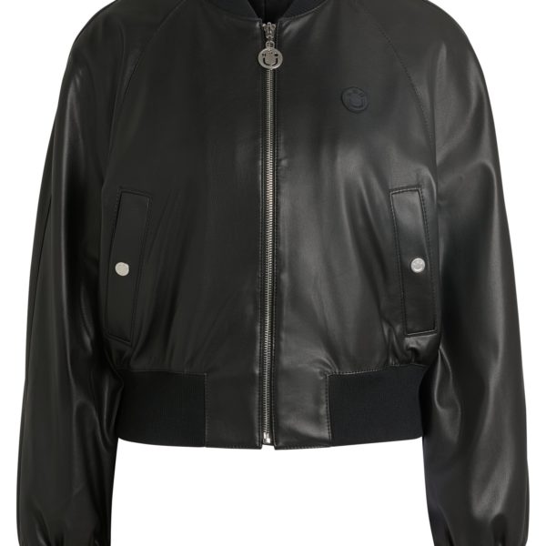 Veste en similicuir avec logos Happy HUGO – Hugo Boss