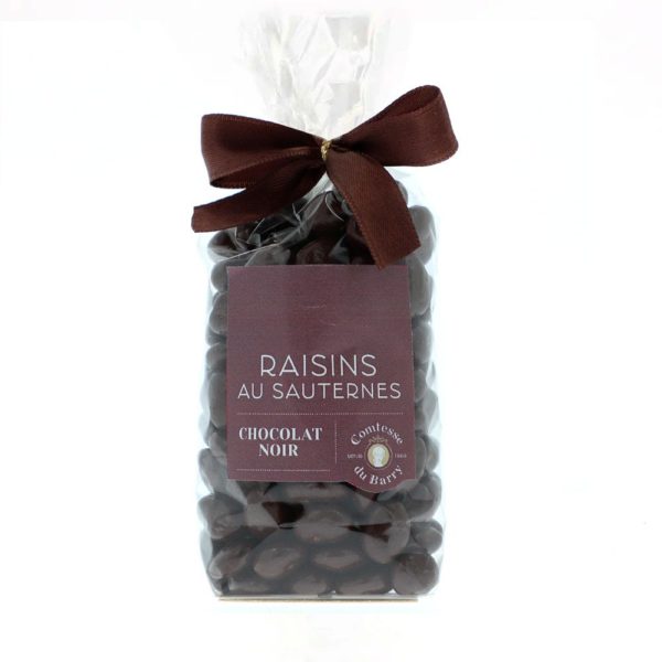 Raisins au Sauternes chocolat noir 150g-Comtesse du Barry