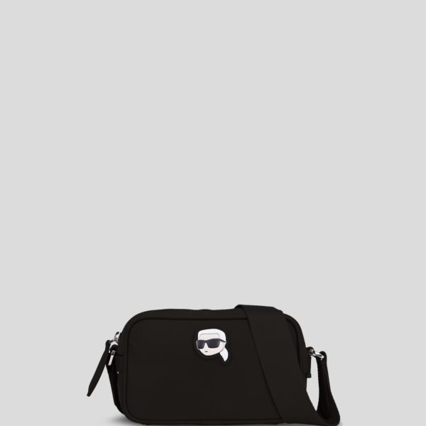 Karl Lagerfeld, Sac Caméra En Nylon Ikon, Femme, Noir, Taille: X00