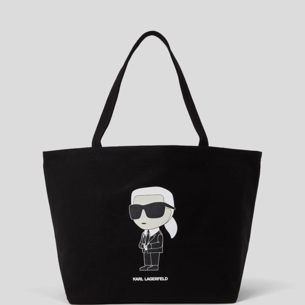 Karl Lagerfeld, Cabas Ikon, Femme, Noir, Taille: X00