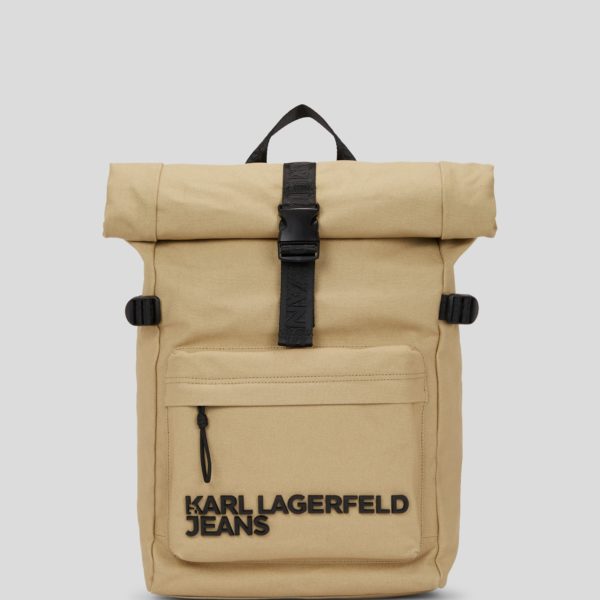 KL Jeans, Sac À Dos Fonctionnel À Rabat Roulé Klj, Homme, SERGÉ, Taille: X00