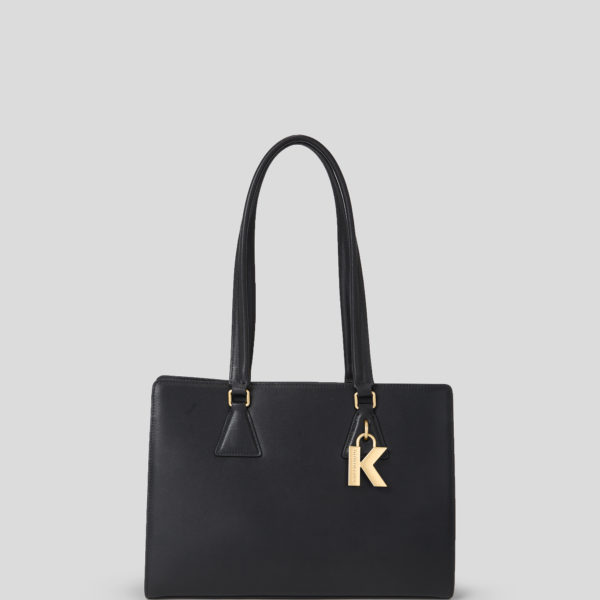 Karl Lagerfeld, Sac Cabas De Taille Moyenne K/lock, Femme, Noir, Taille: X00