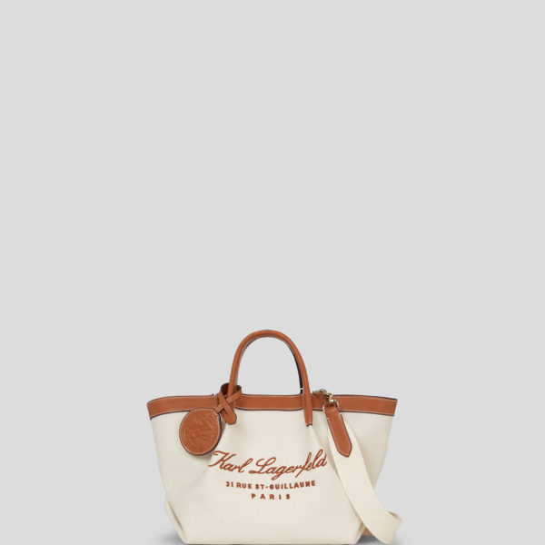 Karl Lagerfeld, Petit Sac Cabas Hotel Karl, Femme, Naturel, Taille: X00