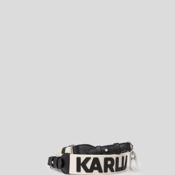 Karl Lagerfeld, Bandoulière K/circle, Femme, Noir, Taille: X00