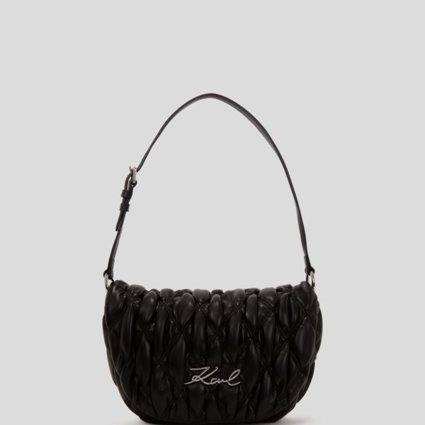 Karl Lagerfeld, Sac À Bandoulière K/signature Kuilt, Femme, Noir, Taille: X00