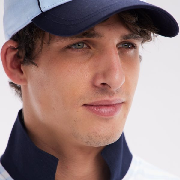 Casquette En Jersey De Coton Ciel Nœud Papillon Cerclé Eden Park