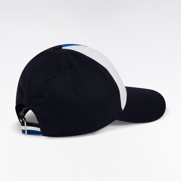 Casquette Tricolore En Twill De Coton Marine Eden Park