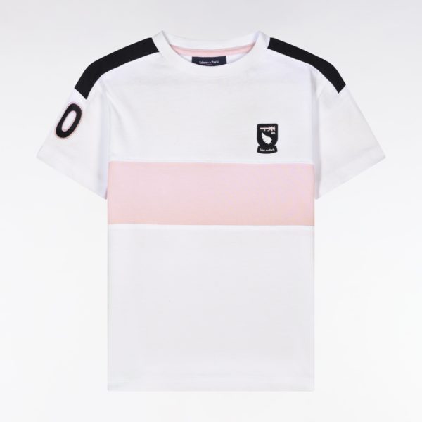 T-shirt Nouvelle Zélande En Coton Blanc Coupe Droite Eden Park