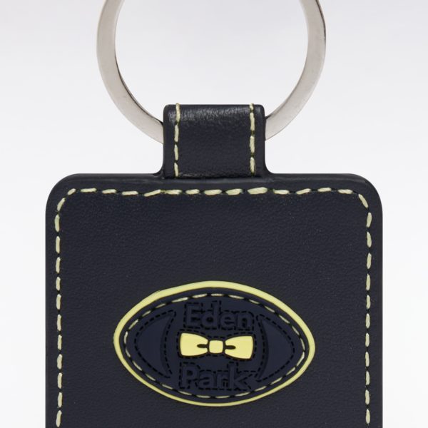 Porte-clefs En Cuir Jaune Eden Park