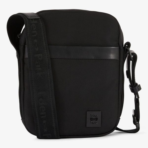 Besace Unie Noire Eden Park