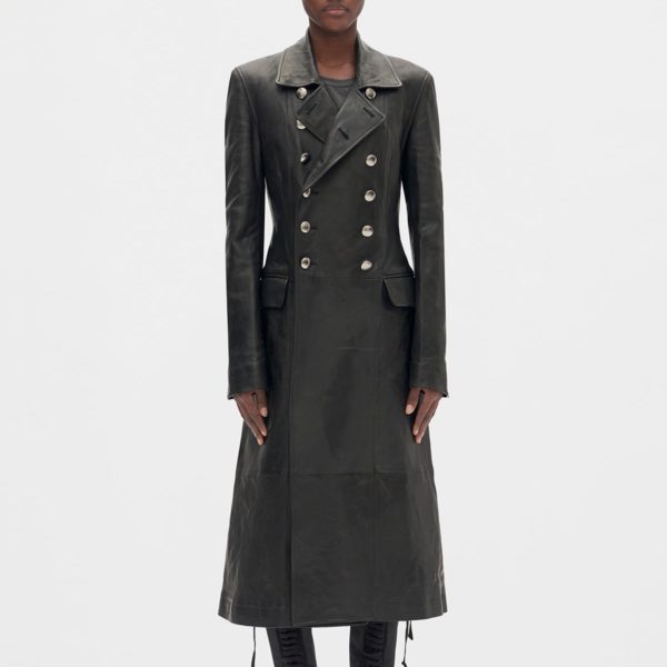 Adelita Double-breasted Trench Coat - ANN DEMEULEMEESTER