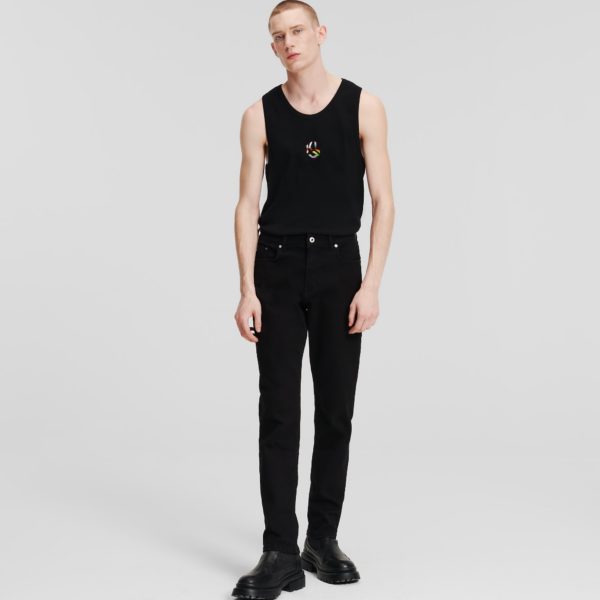 Karl Lagerfeld, Jean Slim Klj, Homme, Rester noir, Taille: L3634