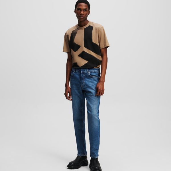 Karl Lagerfeld, Jean Fuselé, Homme, Bleu lavé vintage, Taille: L3634