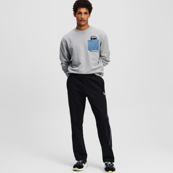 Karl Lagerfeld, Jogging Ikon, Homme, Noir, Taille: XXXL