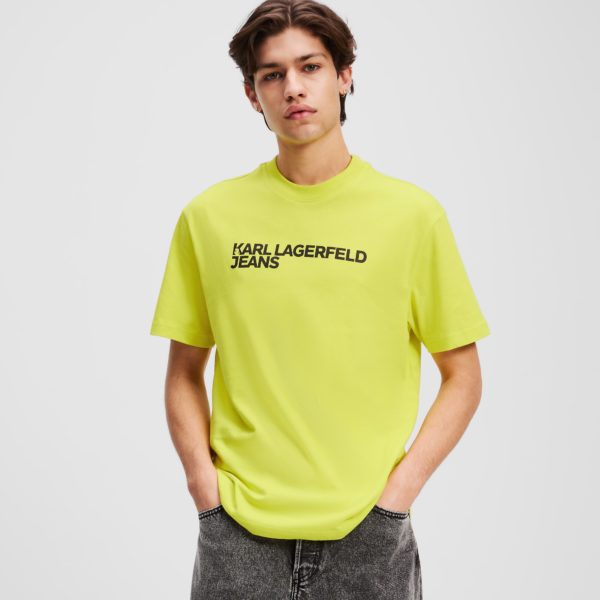 Karl Lagerfeld, T-shirt Avec Logo Klj, Homme, Printemps sulfureux, Taille: XXXL