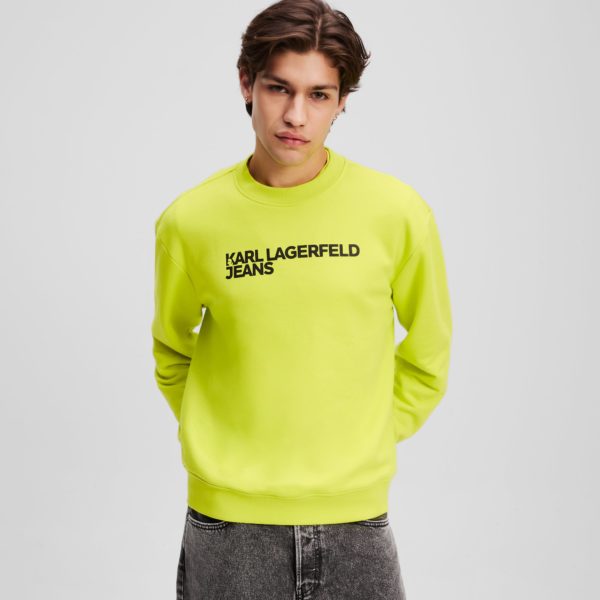 Karl Lagerfeld, Sweat-shirt À Logo Klj, Homme, Printemps sulfureux, Taille: XXXL