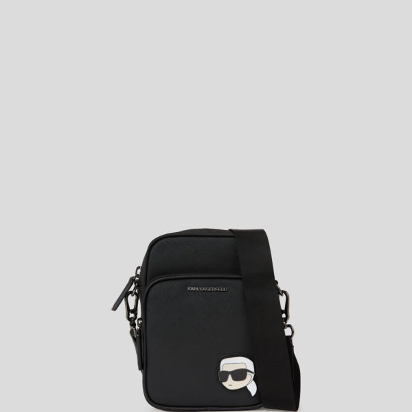 Karl Lagerfeld, Sac Bandoulière Ikon Kore Nord-sud, Homme, Noir, Taille: X00