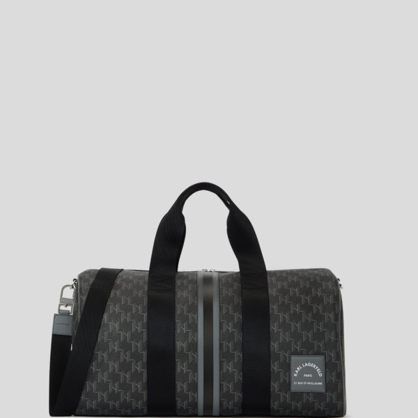 Karl Lagerfeld, Sac Week-end K/kanvas, Homme, Noir/Gris, Taille: X00