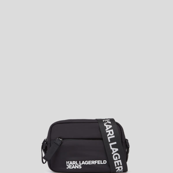 Karl Lagerfeld, Sac Bandoulière En Nylon, Homme, Noir, Taille: X00
