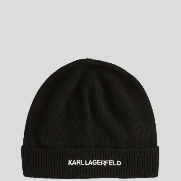 Karl Lagerfeld, Bonnet K/essential, Homme, Noir, Taille: X00