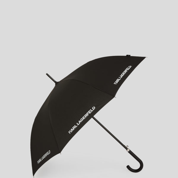 Karl Lagerfeld, Grand Parapluie K/essential, Homme, Noir, Taille: X00
