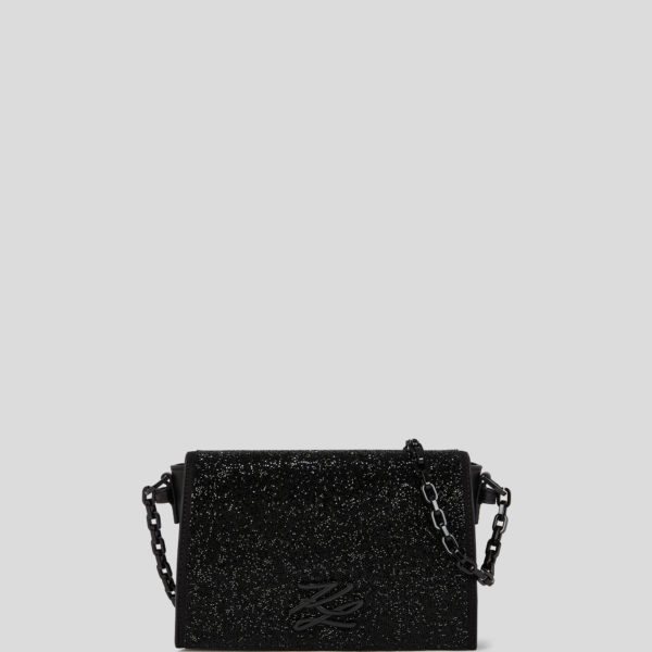 Karl Lagerfeld, Sac Bandoulière Avec Ornement K/autograph, Femme, Embellissement noir, Taille: X00