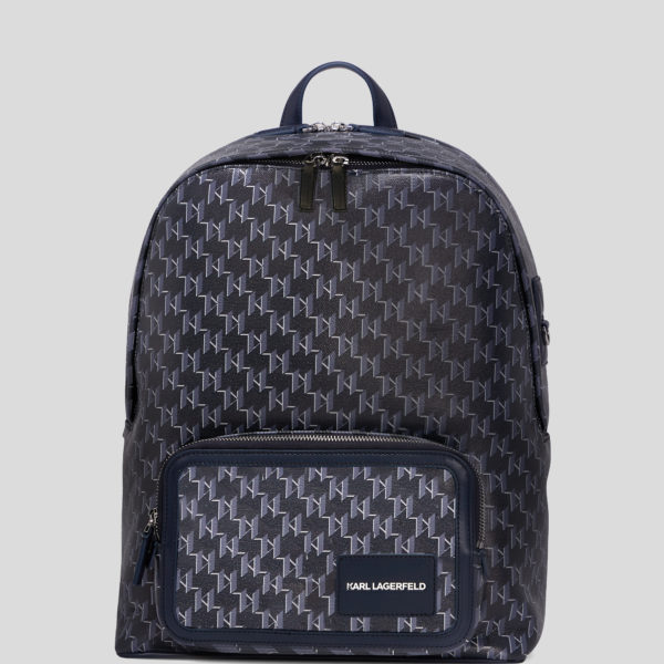 Karl Lagerfeld, Sac À Dos K/voyage, Femme, Monogramme bleu marine, Taille: X00
