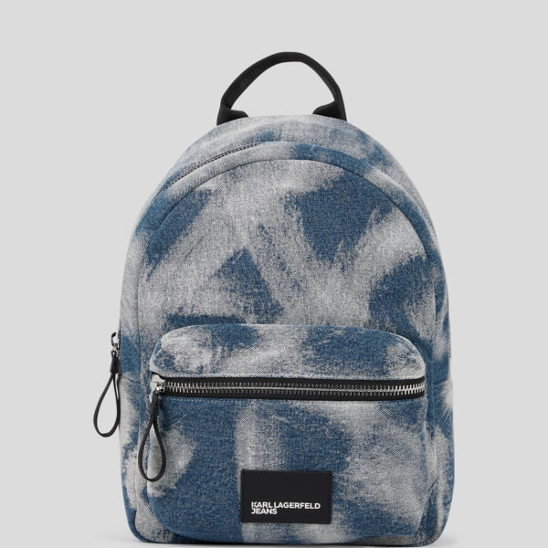 Karl Lagerfeld, Sac À Dos En Denim Délavé, Femme, Denim blanchi, Taille: X00