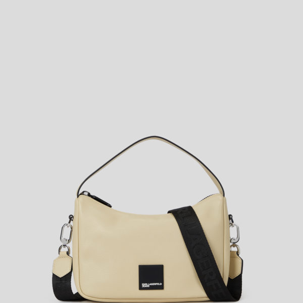 Karl Lagerfeld, Mini Sac Besace Avec Logo Encadré Klj, Femme, Galet, Taille: X00