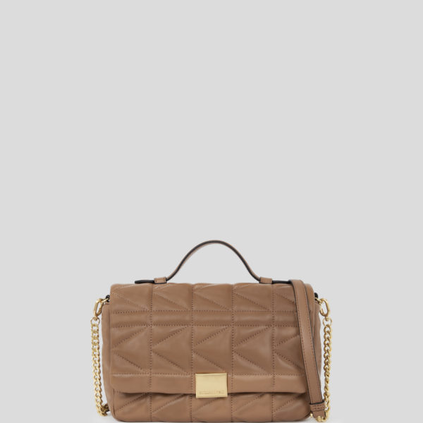 Karl Lagerfeld, Sac Bandoulière Avec Anse Supérieure K/kuilt, Femme, Terra, Taille: X00