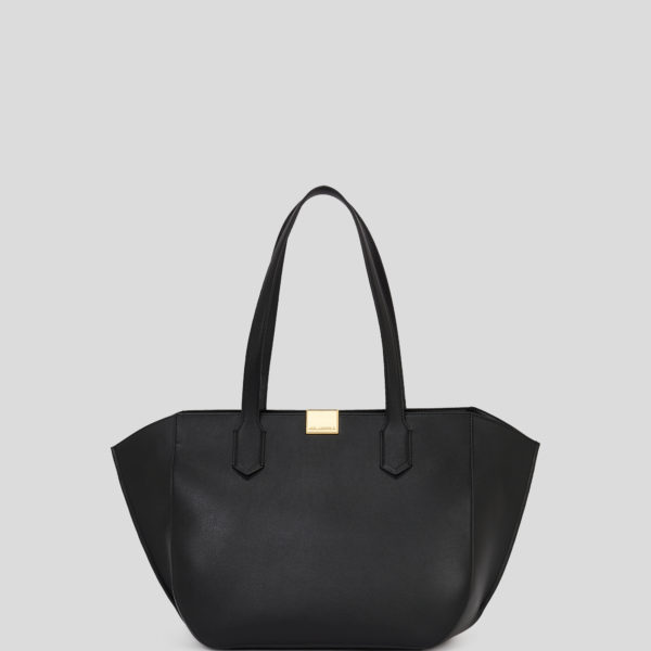 Karl Lagerfeld, Sac Cabas K/forever, Femme, Noir/Or, Taille: X00