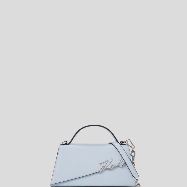 Karl Lagerfeld, Sac Bandoulière Fin K/signature, Femme, Bleu Kentucky, Taille: X00