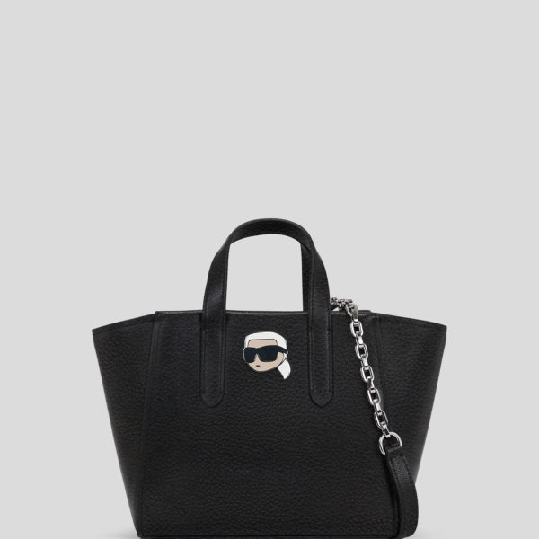 Karl Lagerfeld, Sac Cabas Ikon Grainé, Femme, Noir, Taille: X00